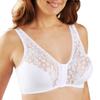 Plus Size Front Closure Lace Bra - Sexy European and American Style Corset for Large Busts