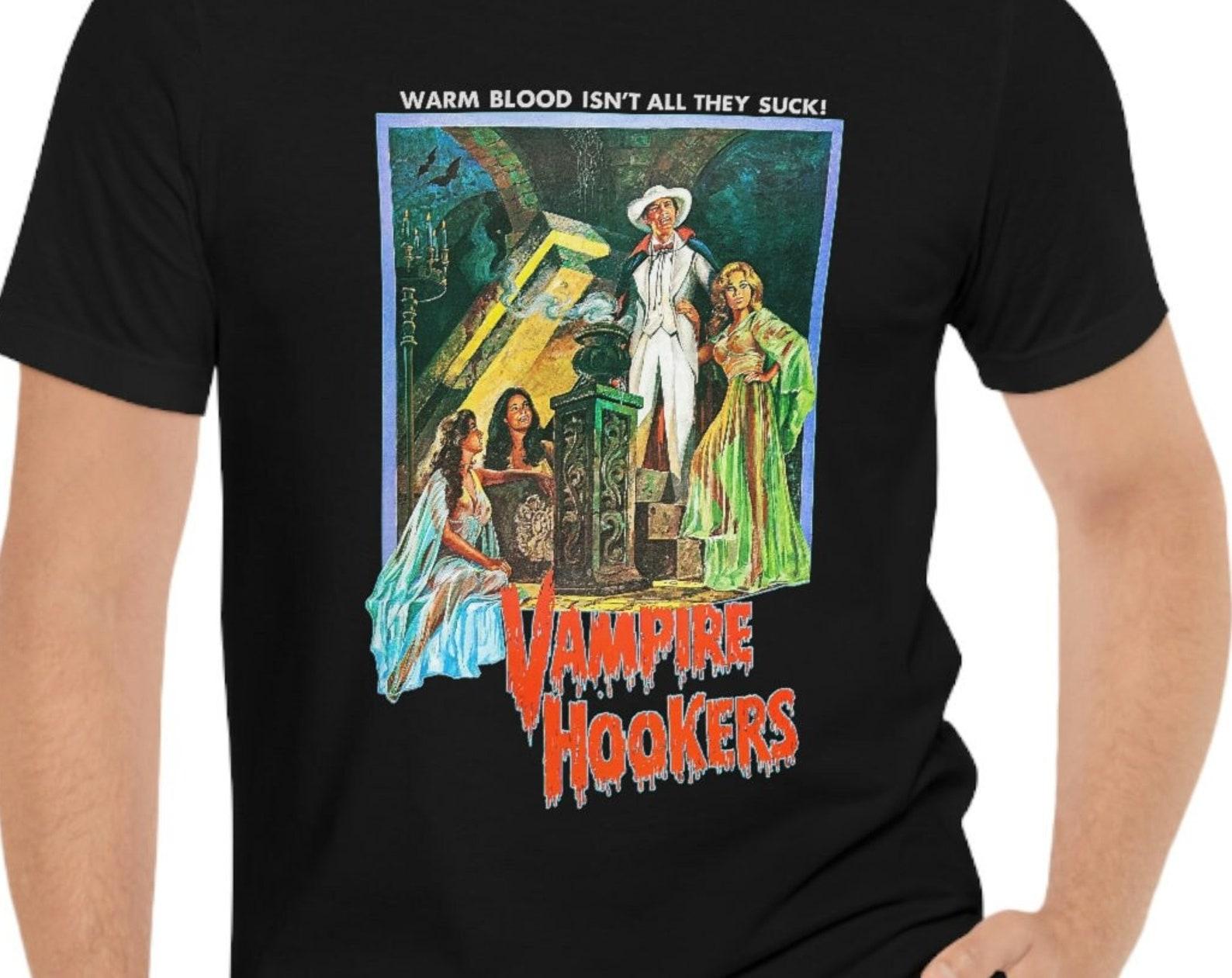 Vampire Hookers T-Shirt Black Movie Tee 2XL
