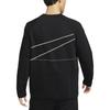 Nike Sweatshirts Men's Black Crew Neck Moderate DQ6623-010