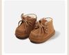 2025 Autumn/Winter Girls' Versatile Korean-Style Princess Cotton Boots - Soft Sole & Non-Slip.