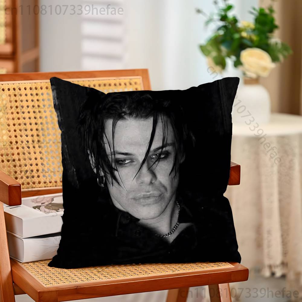 YYungblud Singer YB Print Polyester Pillow Case for Valentine gift Home Sofa Cushion Cover Decoration Custom