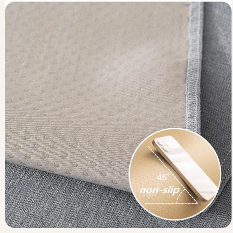 Simple Solid Color Sofa Cover Waterproof Comfortable Couch Backrest Mat Household Pet Urine Barrier Furniture Protective Sleeve