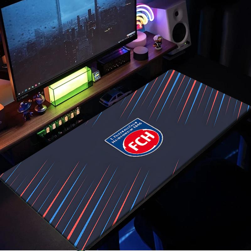 Heidenheim Crest Mouse Pad, Rubber Base, Mouse Pad for Gamers and Office Use, Gaming Desk , Easy To Clean Mat Christmas Fan Gifts