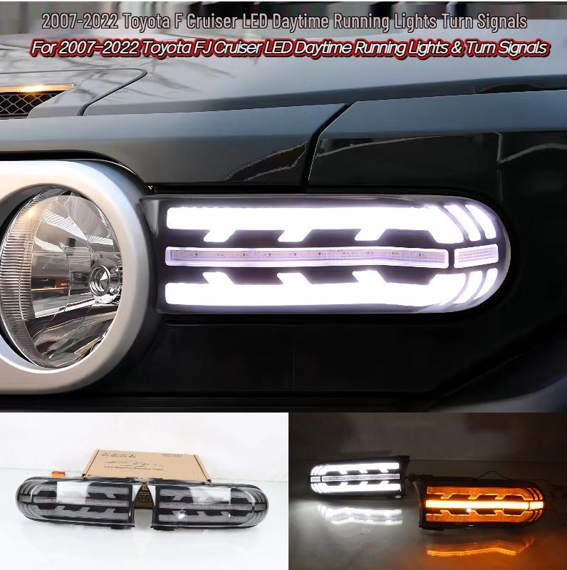 LED DRL & Turn Signals for 2007-2022 Toyota FJ Cruiser
