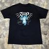 ZAO band Klassiek Kortmouwig Katoen Zwart Alle Maten Unisex T-shirt AC2444