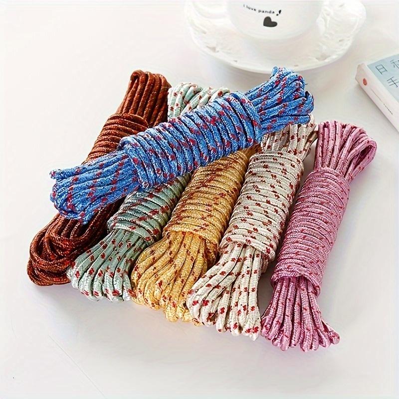 Household Nylon Rope for Indoor and Outdoor Clothes Drying Quilt Rope for Shade Mesh Canopy Cloth for Rain Protection Fixed Rope