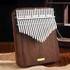 LingTing Kalimba 21 Key Thumb Piano American Black Walnut Wood with Storage Case Kalimba To the Beginner-Friendly "Listening Rain" LT-K21W