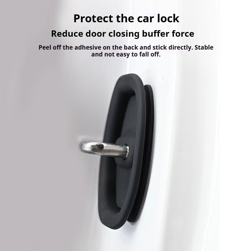 Protetor de Tampa de Fechadura de Porta de Carro Almofada Amortecedora