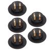 5Pcs 2 Way Stereo Speaker Box Terminal Cup Double Binding Posts for Car RV Yacht Audio