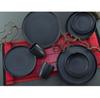 CreaTable Uno Black Service Set, 12 Pcs (23860)