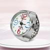Men Women Creative Round Elastic Quartz Finger Ring Watch Fashion Couple Watch for Lovers