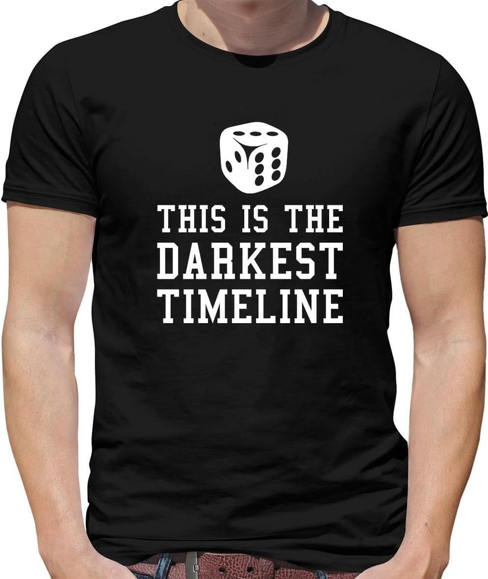 This is The Darkest Timeline Mens Men T Shirt - Community - Comedy - TV S чёрный