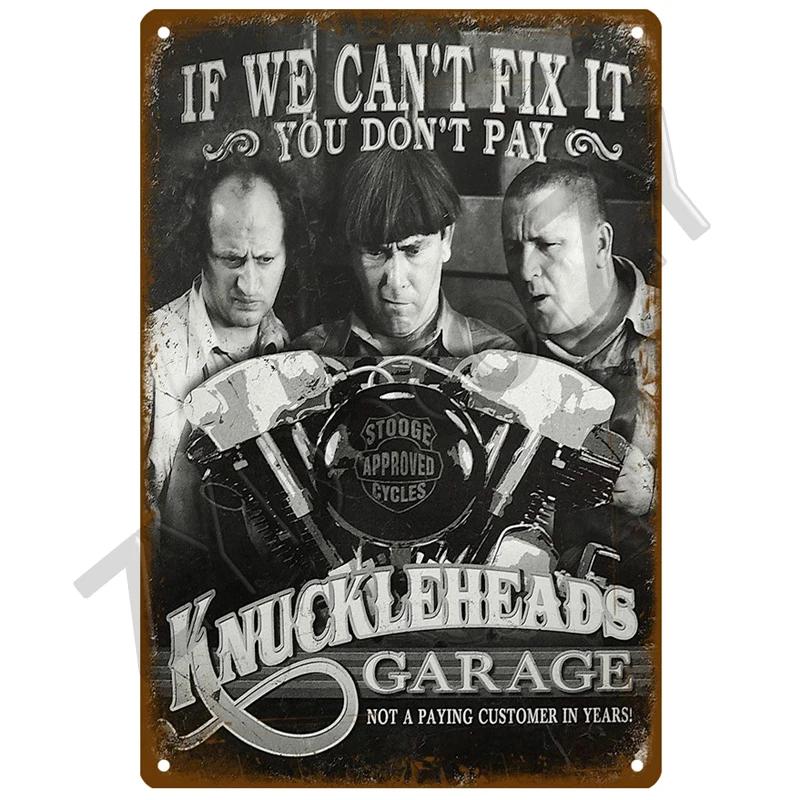 Garage Metal Sign House Plaque Metal Poster Tin Sign Plate Wall Posters Vintage Retro Aesthetic Room Decor Wall Art Decoration