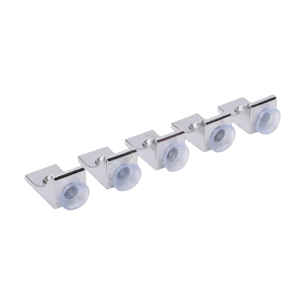 10pcs 12g Glass Shelf Brackets Zinc Alloy Shelf Support Pegs Glass Panel Board Holder Cabinet Furniture Fixing Bracket