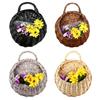 New Storage Container Flower Basket Wall Hanging Handmade Weaving Hanging Planter Garden Pots Home & Living