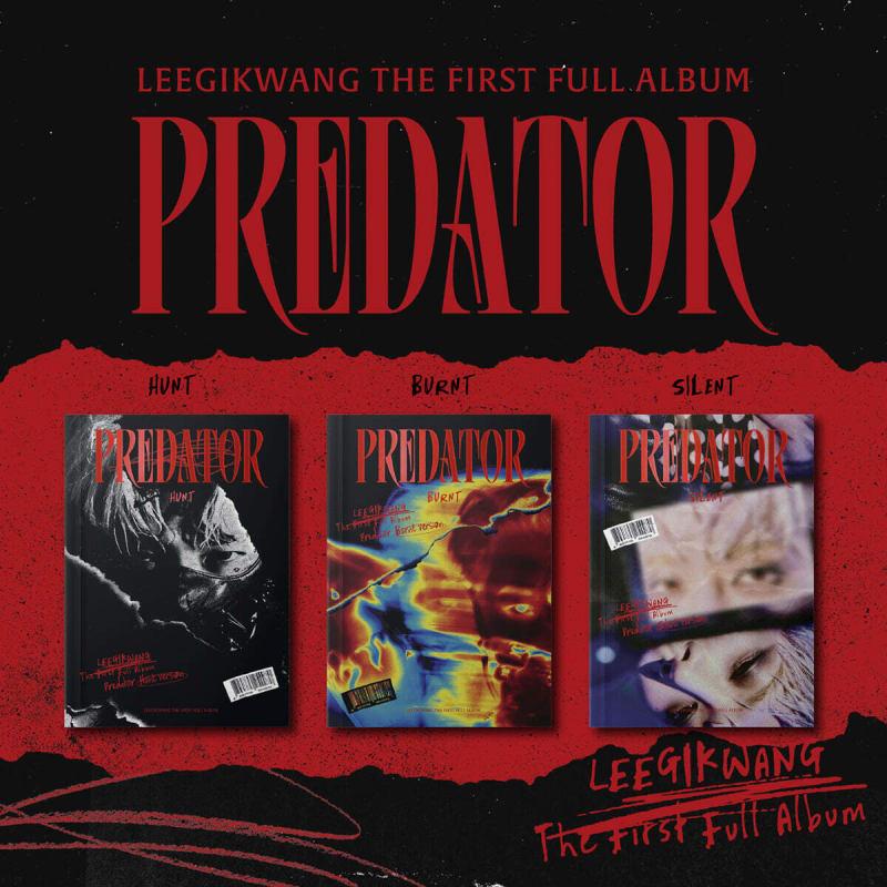 Lee Gi Kwang 1st Album - Predator [1 out of 3 randomly sent]