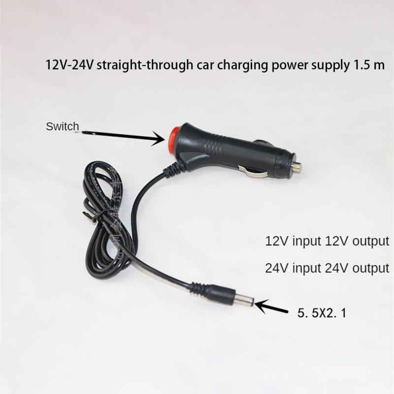 

Автомобильный прикуриватель надежный прочный 5.5x2.1 популярное зарядное устройство 12-24 В с самым высоким рейтингом удобное многофункциональное 1.5a тренд