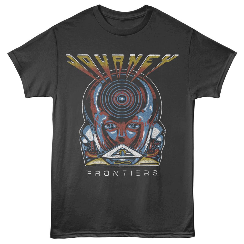 Journey Frontiers Album Cover Men T Shirt Rock Band Music Merch XXL