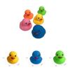 Colorful Small Yellow Duck Squeeze Toy For Swimming Play In Duckling Theme Pool
