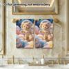 Space Astronaut Bear Towel, Quick Dry Absorbent Bath Towel, Fluffy Kids Shower Towel for Home