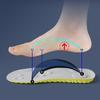 1Pair 2Pairs 4Pairs High Elasticity Latex Sport Insoles Soft Shoe Pads Arch Support Orthotic Insoles Breathable Deodorant Insole