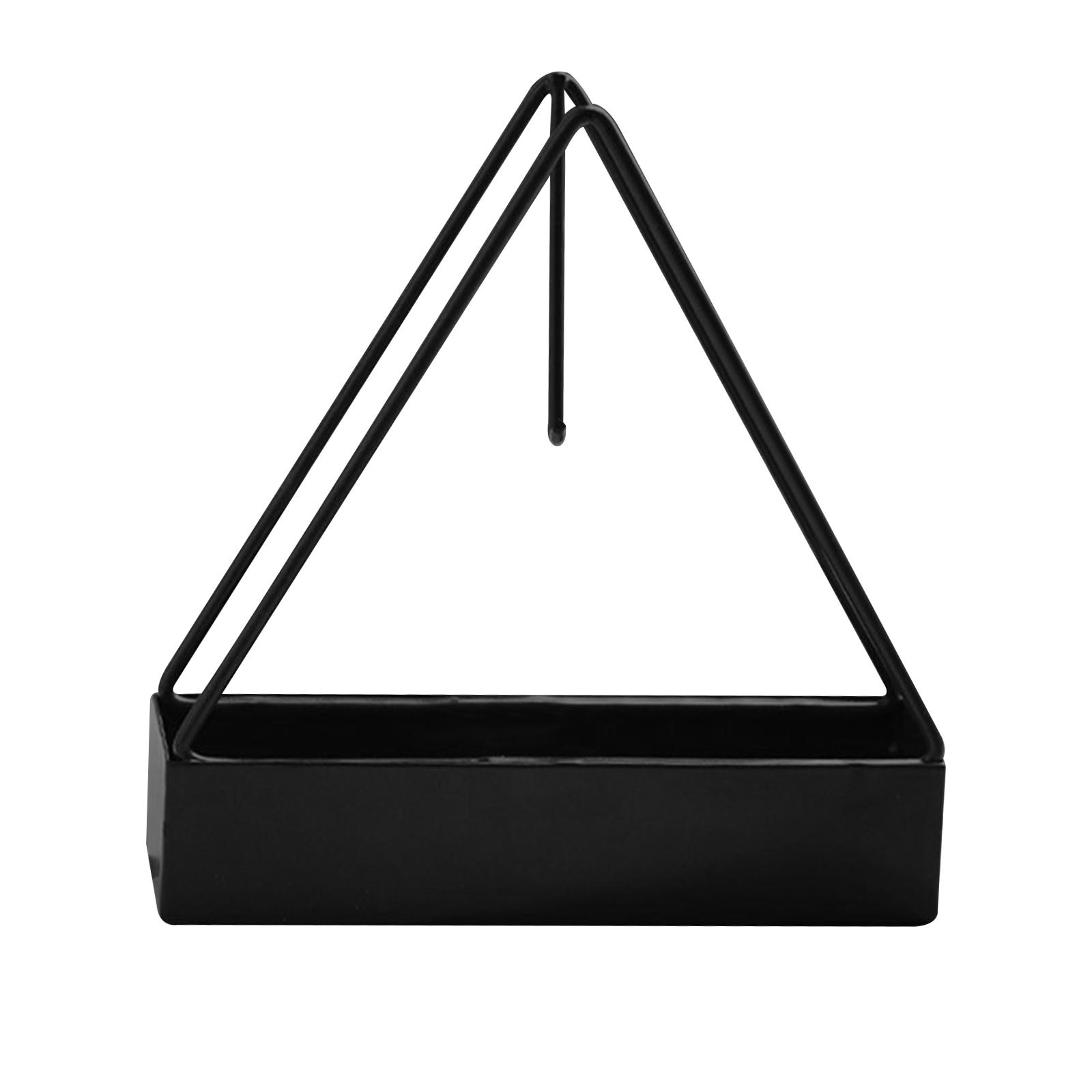 

Противоожоговый держатель для противомоскитной спирали с поддоном, креативная кованая треугольная форма, подставка для благовоний от комаров, инструмент для домашнего декора