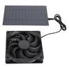 Wentylator wyciągowy 6W 12V Oszczędność energii z polikrystalicznym panelem słonecznym Wentylator słoneczny do wentylacji kurników