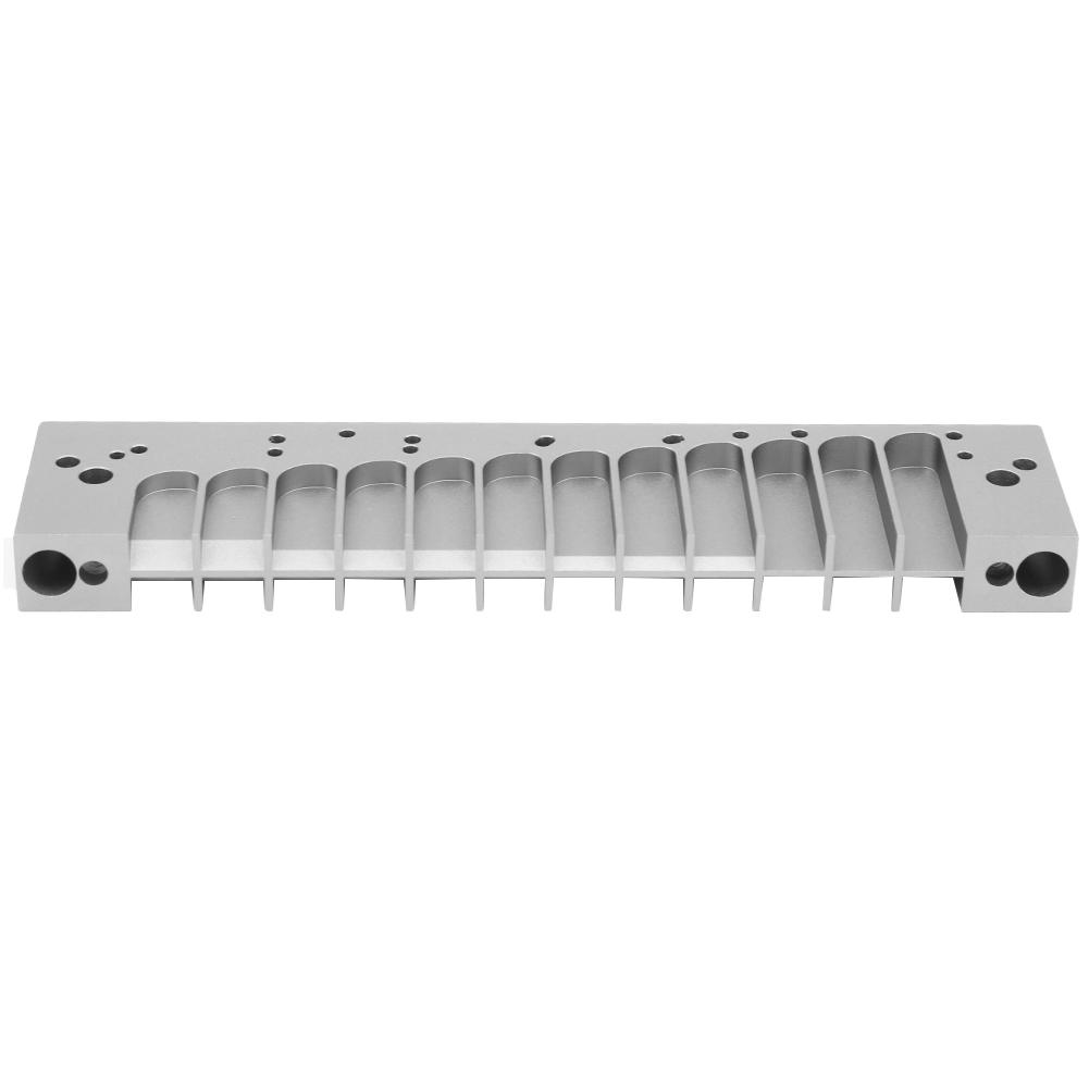 Harmonica Comb 12?Hole Chromatic Scale for HOHNER 270D Original 270 LA12 TOOTS Reed PlateSilver