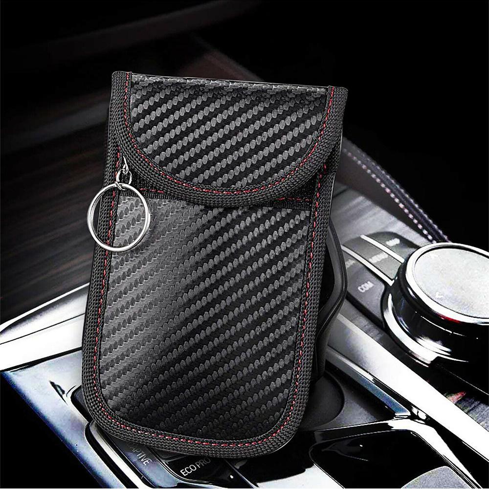 2x Car Key Signal Blocker Case Cage Pouch Keyless Blocking Bag