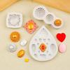 Food Grades Silicone Jewelry Shape Molds For Wedding Birthday Cakes Toppers Crafting Detachable Baking Accessories