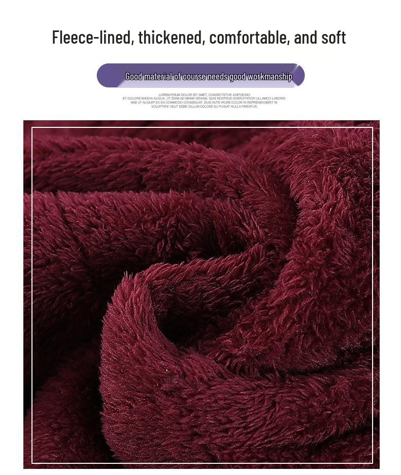 2025 Embroidered Woolen Coat for Elderly Women (Aged 60-80) - Plus Velvet Winter Style