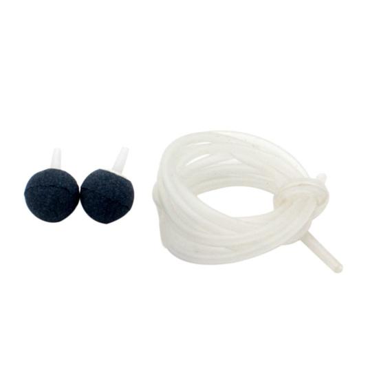 Pompa d'aria/ossigeno elettrica per acquario, 3/5W, singola/doppia uscita, accessorio