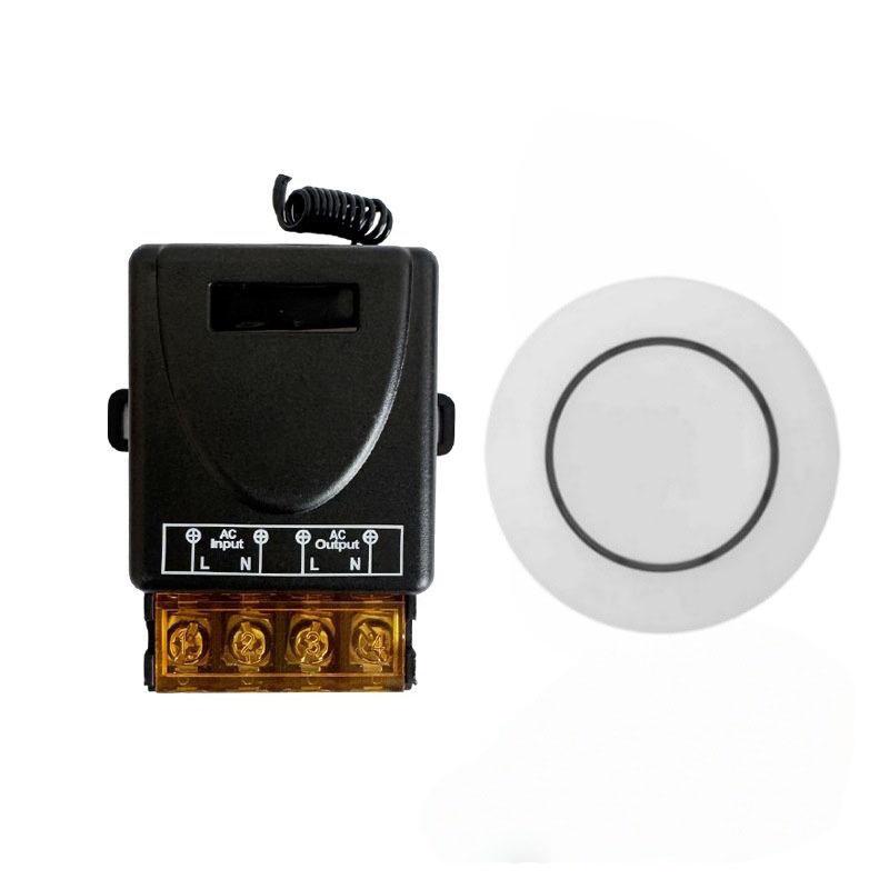 High Power 220V Wireless Remote Control Switch for Water Pumps, Irrigation, Fans, Smoke Extractors, and Sprayers.