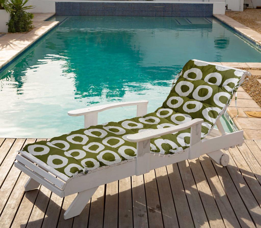 Vargottam Printed Rocking Chair Sofa Cushion With Ties  Chaise Recliner Quilted Thick Padded Seat Cushions Recliner Garden Outdoor