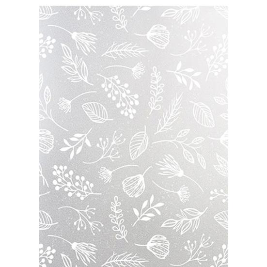 Frosted Window Privacy Film Heat Window Cling Anti-Glare UV Blocking Static Door Covering Decals for Bathroom