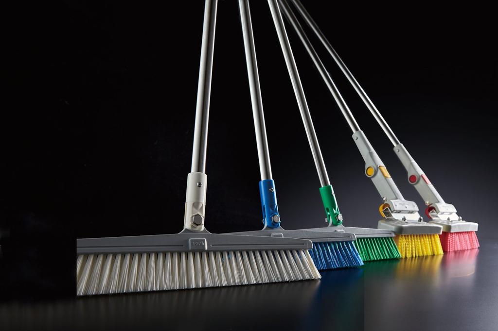 Yamazaki Industries Broom HG Bullron Spare White