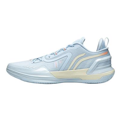 LiNing Blade Assassin 1 Snow Fusion Shock Absorption Anti-Slip Lightweight Rebound Low-Top Basketball Shoes Men Sneaker Sky-Blue ABPU021-4