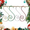 Holiday Decoration Clips 20 Pcs Christmas S-Shaped Ornament Hooks, Metal Wire Hanger Reusable Hangers Hooks for Xmas Tree Ornaments,