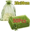 50 Unidades Bolsas de Malla para Protección de Frutas Uvas Fresa Planta Bolsa para Invernadero de Hortalizas Control de Plagas Bolsas de Malla Anti-Pájaros Herramienta de Jardín