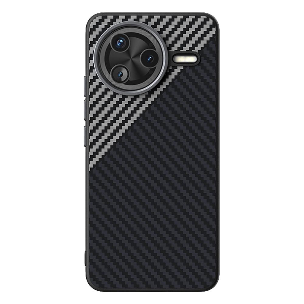ABEEL For Xiaomi Poco F7 Pro 5G/Redmi K80 5G Case Compatible with MagSafe Carbon Fiber Texture Back Cover