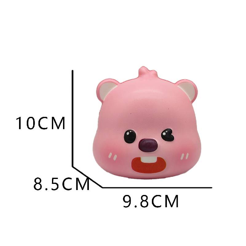 

Маленький пингвин Пороро Лупи Отскок Мять Снятие давления Украшение Игрушка розовый