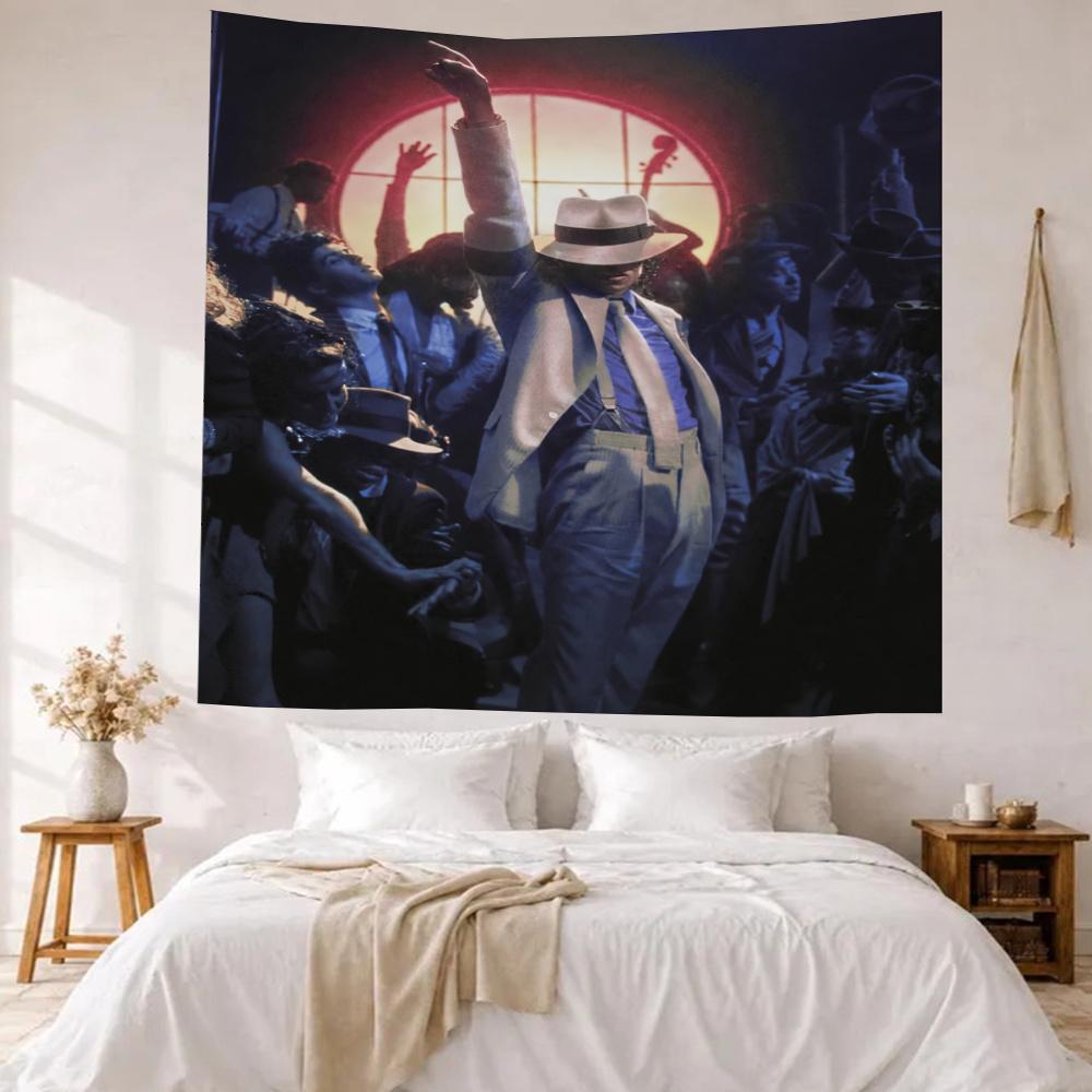 Michael Jackson Tapestry Wall Hanging Customize Wall Tapestry Home Decor Room Decor Backdrop Wall Art Room Decor