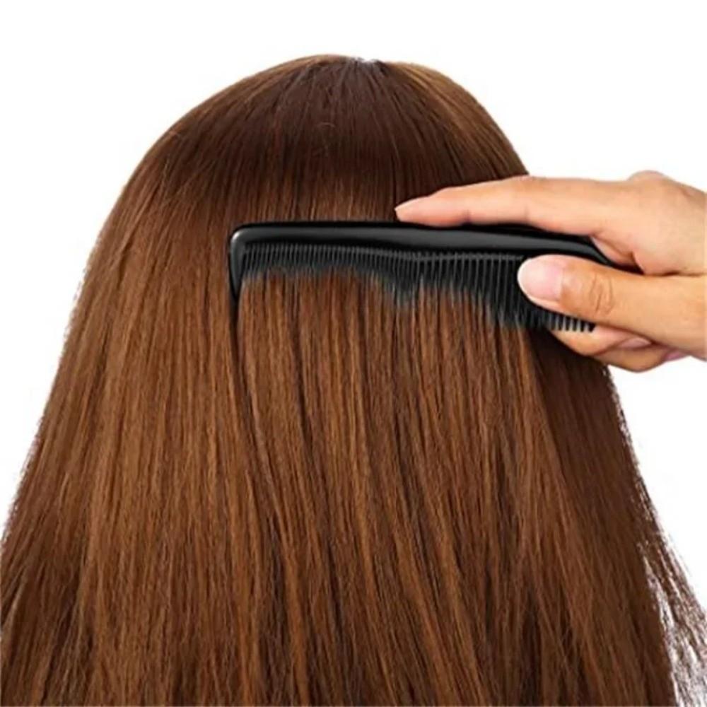 12 Pcs Double Sided Pocket Hair Combs Mini Hair Cutting Combs New Plastic Comb for Hotel