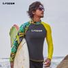 Mens Quick-Dry UV Protection Rash Guard Swimwear Diving Surfing Snorkeling Water Sports Performance Gear