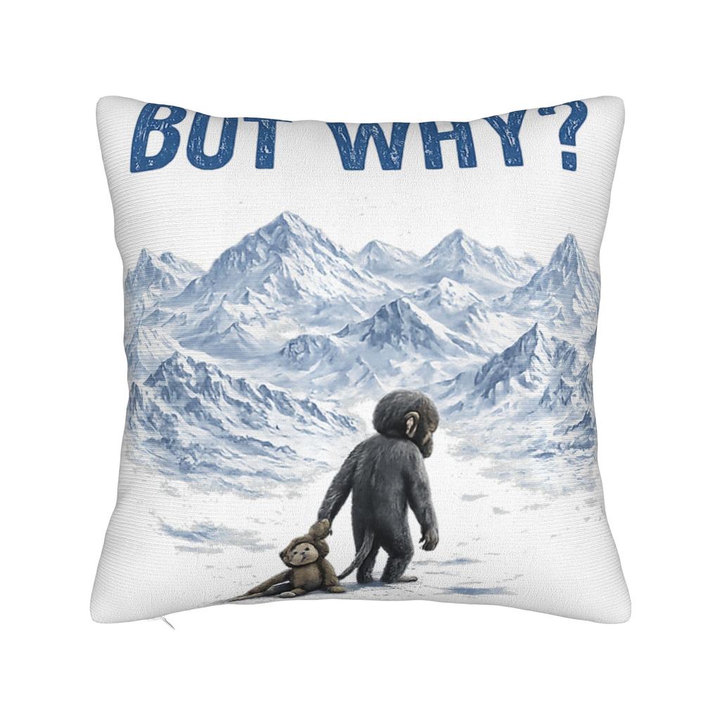 Baby Monkey Punch Cute Cuddly Little Love Pillowcases  Novelty Pillow Case For Sofa Bedroom Home Decor Soft Pillow Cover