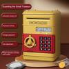 Mini ATM Piggy Bank with Password, Auto-Roll Money Saving Box, Electronic Coin Cash ATM Machine, Birthday Gift for Boys Girls