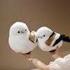 25-32cm Süßes Sperlings-Stofftier Kuscheltier Vogel Weiche Puppe Meise Niedlich Mode Geschenke für Grundschüler Kinderzimmer Dekoration