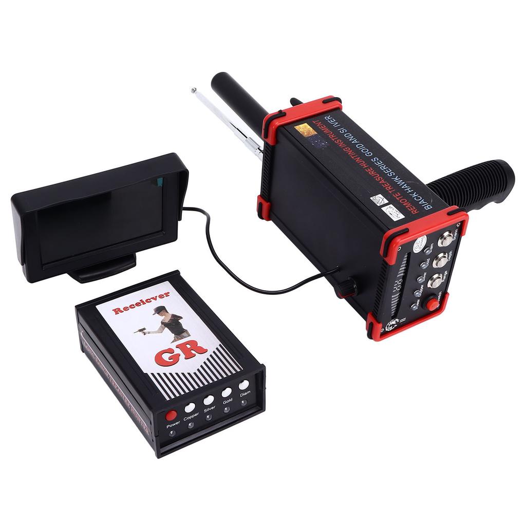 Metal Detector 1000m Large Range Remote Metal Scanner Copper Silver Gold Treasure FinderEU Plug