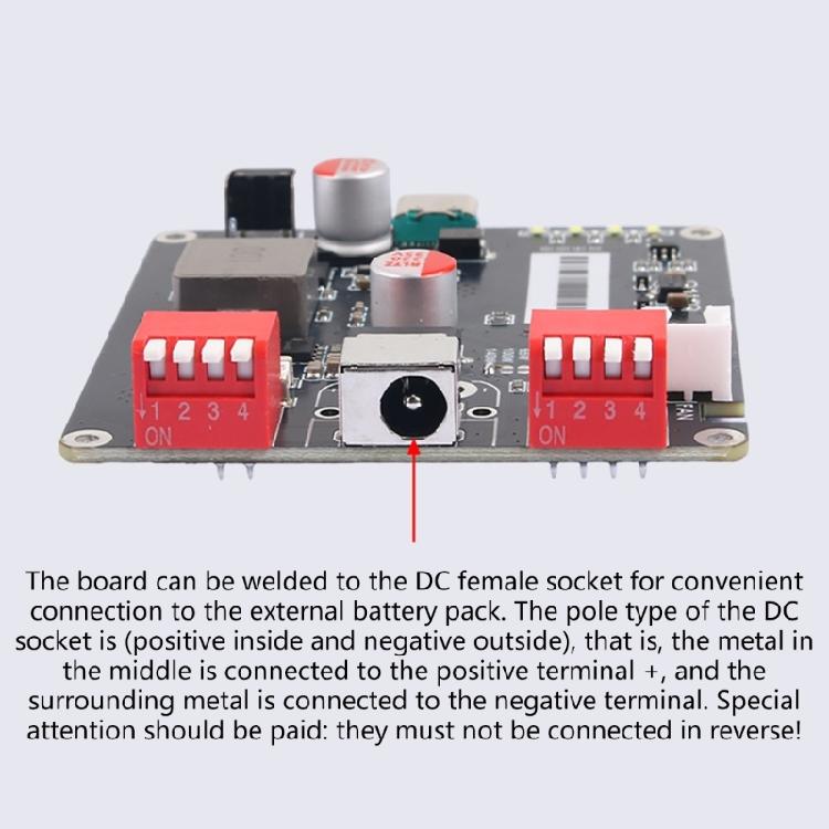 140W Bidirectional Fast Charging Module Replacement 2S 4S 5S 6S Battery Charging Board IP2366 Charging Module