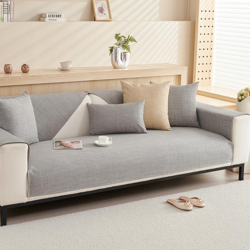 Sofa Cushion, Simple And Modern Seat Cushion, New Winter Sofa Cover, Non-Slip Sofa Cover Cloth Towel, Universal  In All Seasons